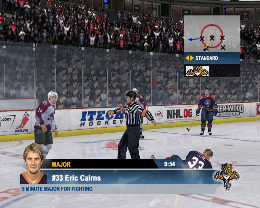 NHL 06 screenshot 4 for Xbox